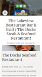 Mobile Screenshot of lakeviewatthedocks.com